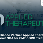 CMTA Alliance Partner Applied Therapeutics Plans to Submit an NDA for CMT-SORD, a Potential First Approval for the Treatment of any type of CMT