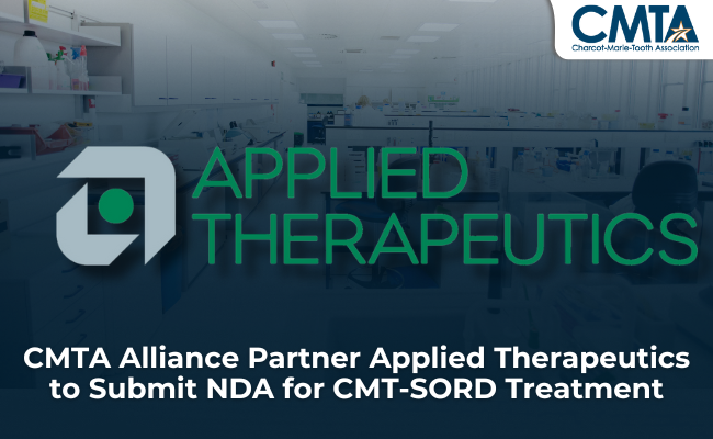 CMTA Partner Applied Therapeutics to Submit NDA for CMT-SORD Treatment