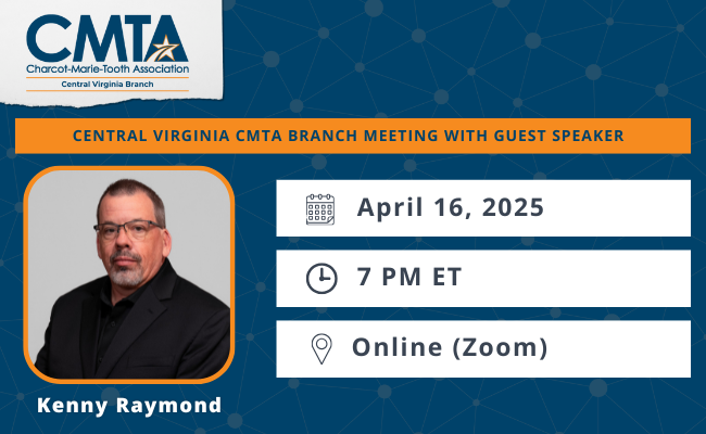 Central Virginia CMTA Branch Meeting (Virtual) with Guest Speaker