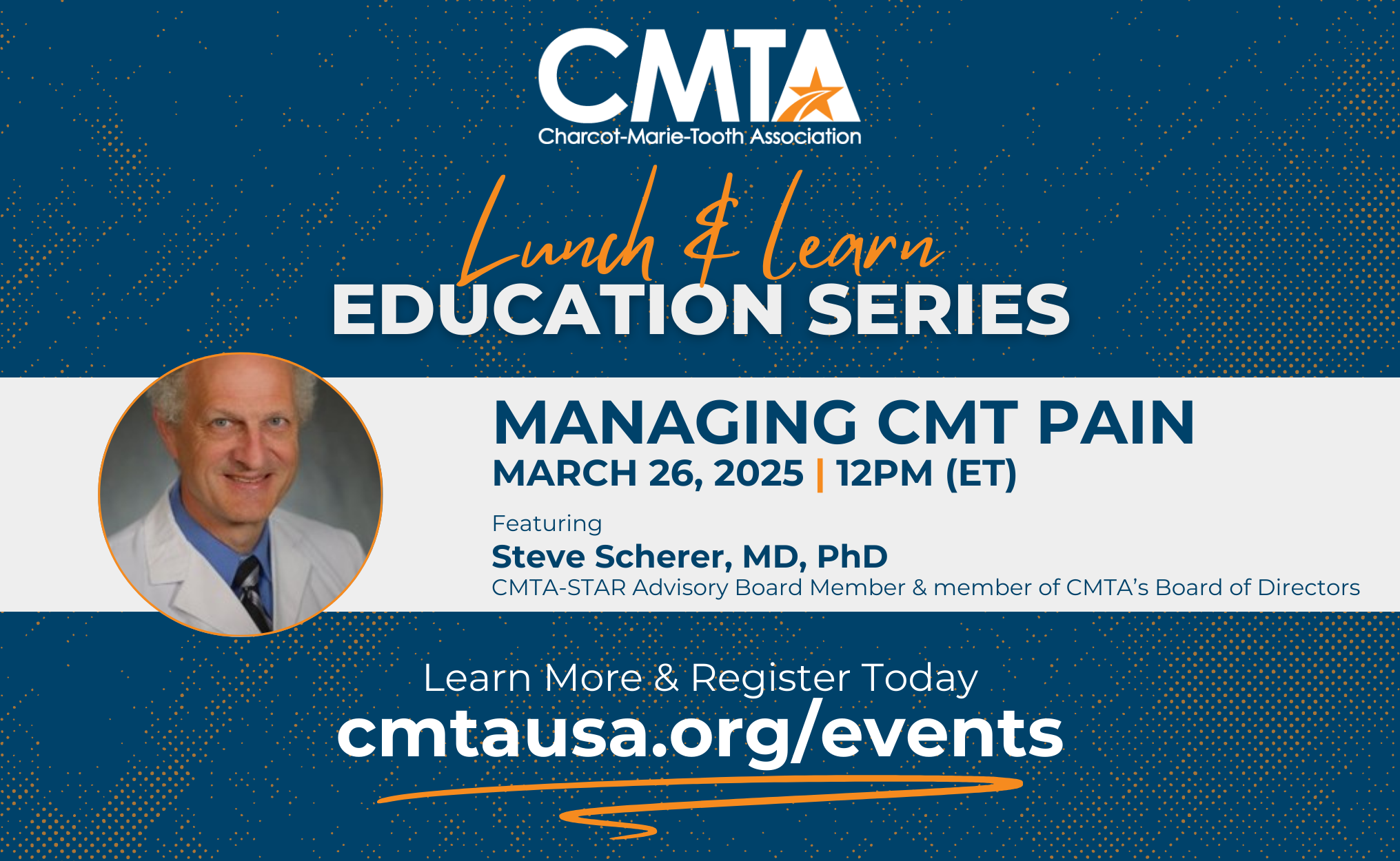 Lunch & Learn: Managing CMT Pain